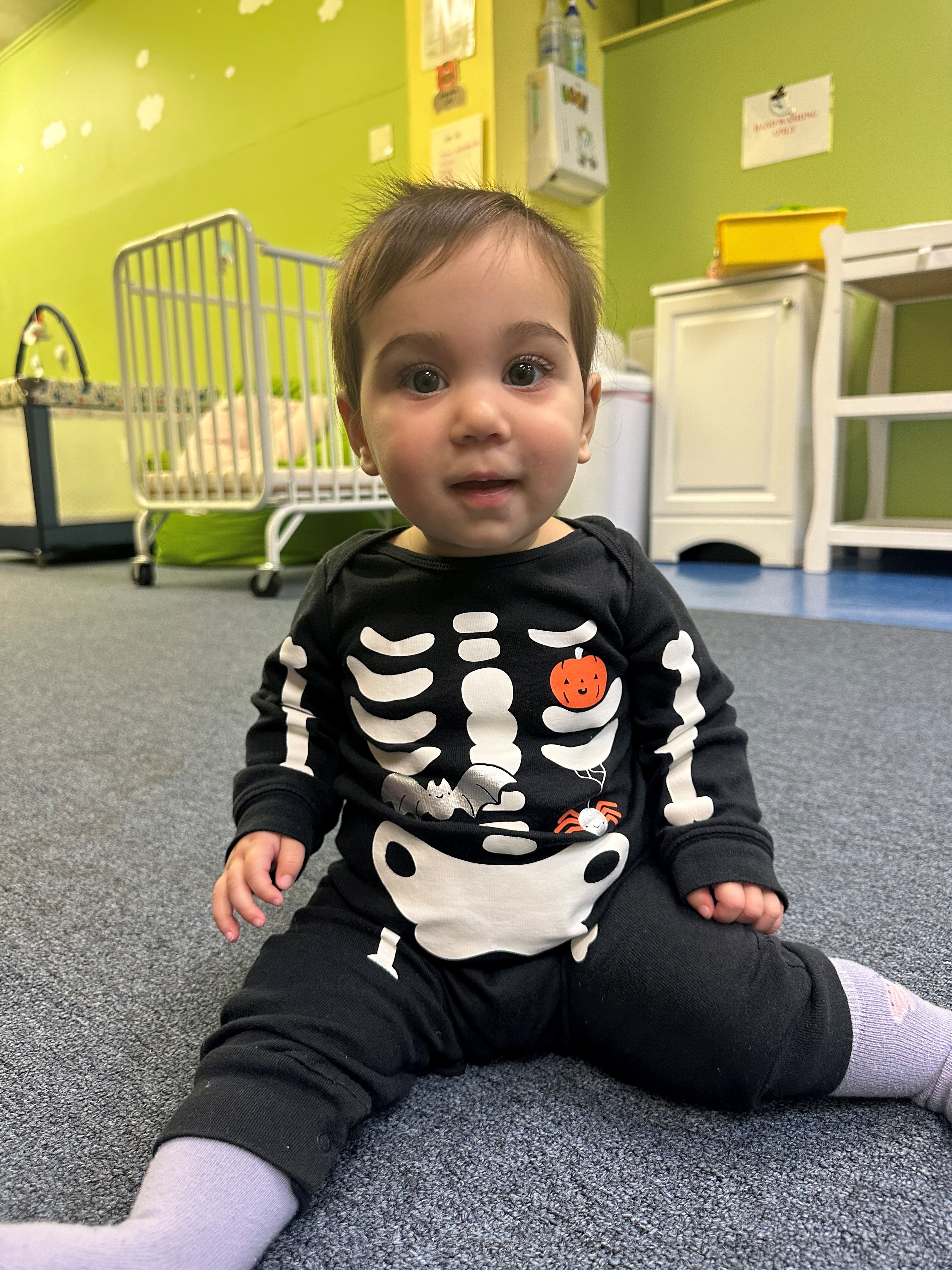 Infant learning and play at First Step Child Care